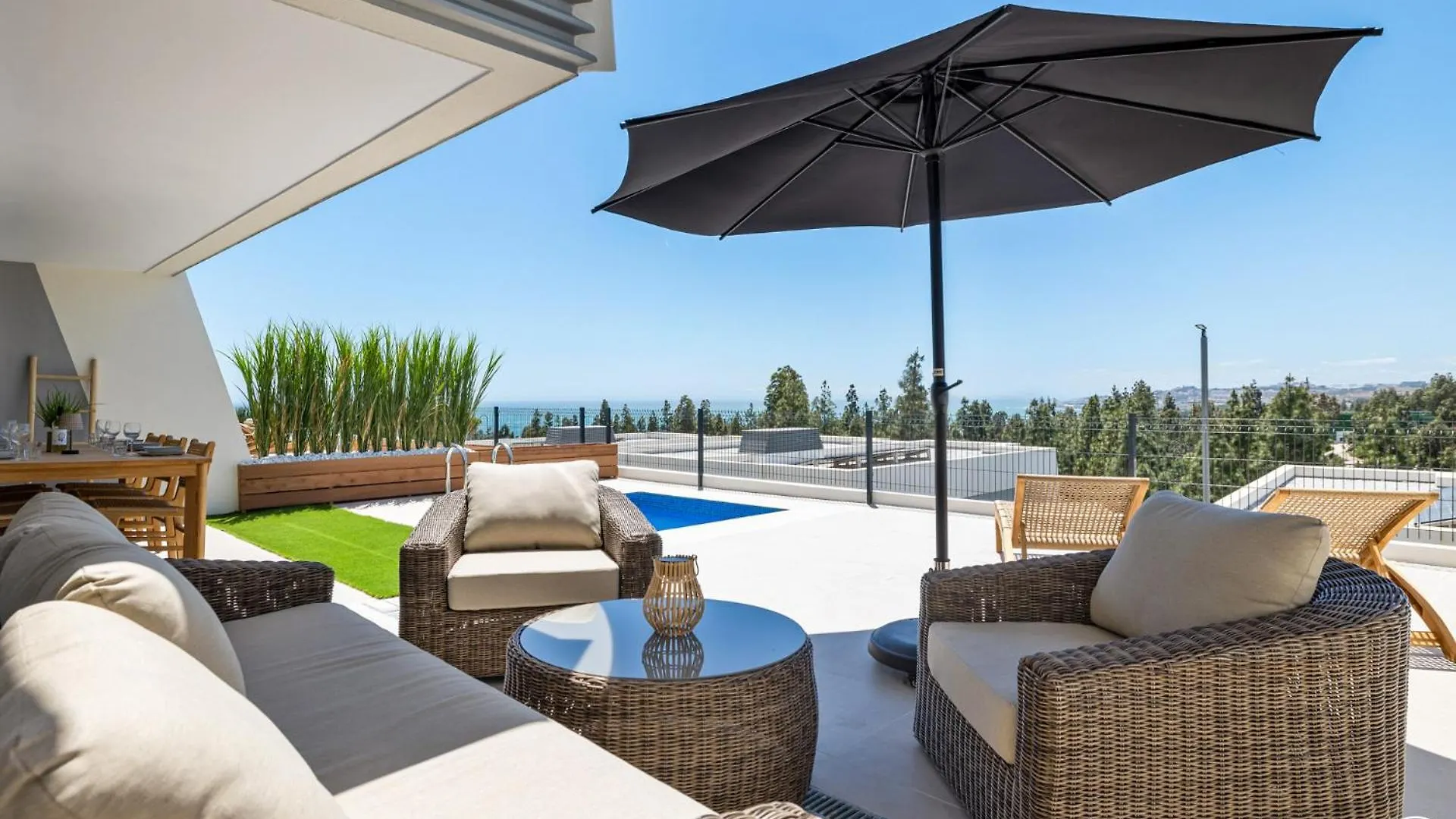 Feriehus Vivi Homes - Adam Wellness, Pool, Terrace & Sea View El Faro